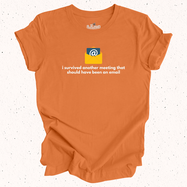I Survived Another Meeting That Should Have Been An Email T-Shirt