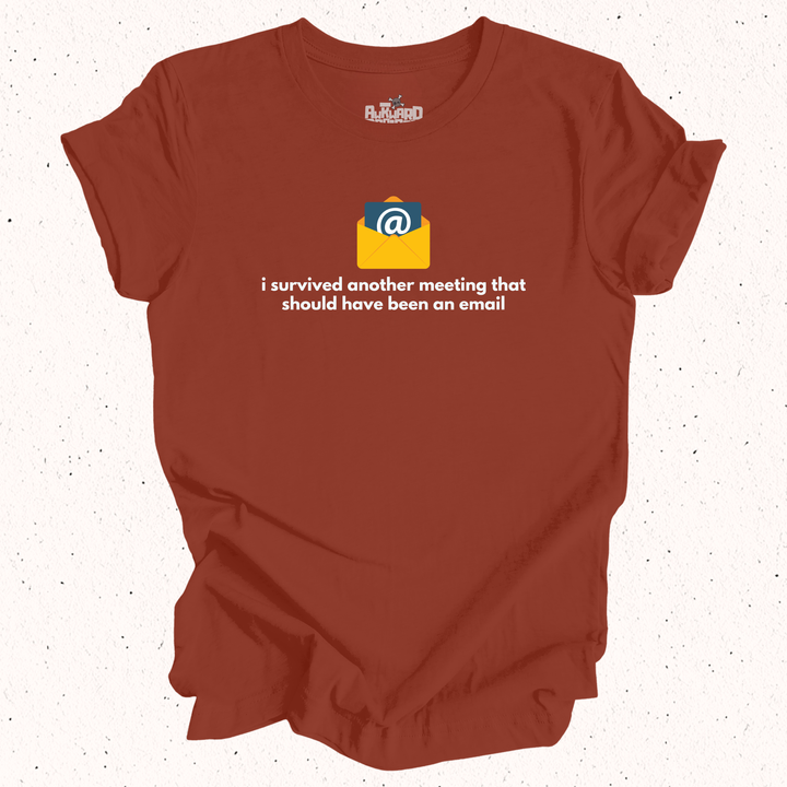 I Survived Another Meeting That Should Have Been An Email T-Shirt
