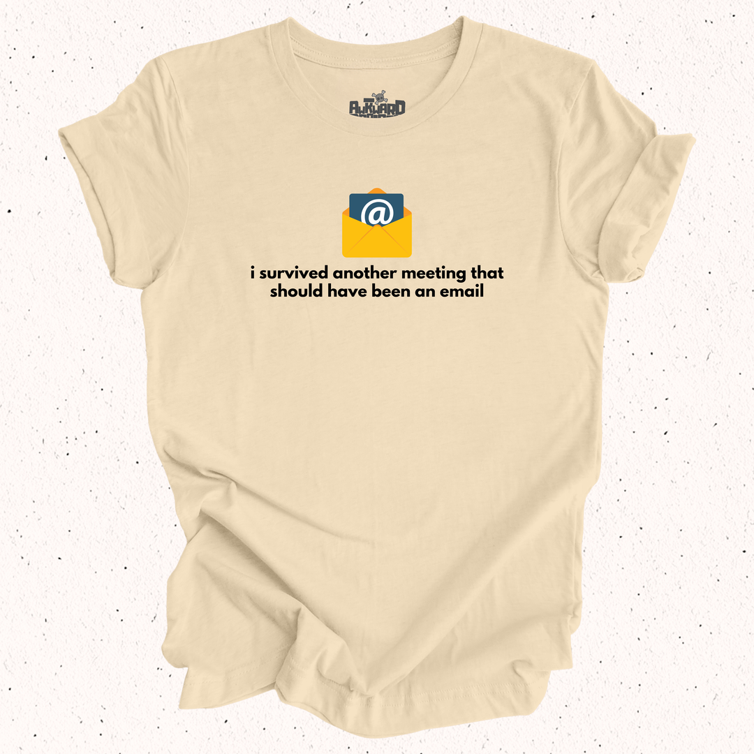 I Survived Another Meeting That Should Have Been An Email T-Shirt