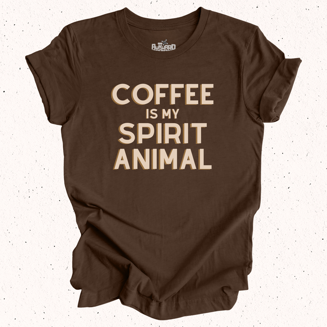 Coffee Is My Spirit Animal T-Shirt