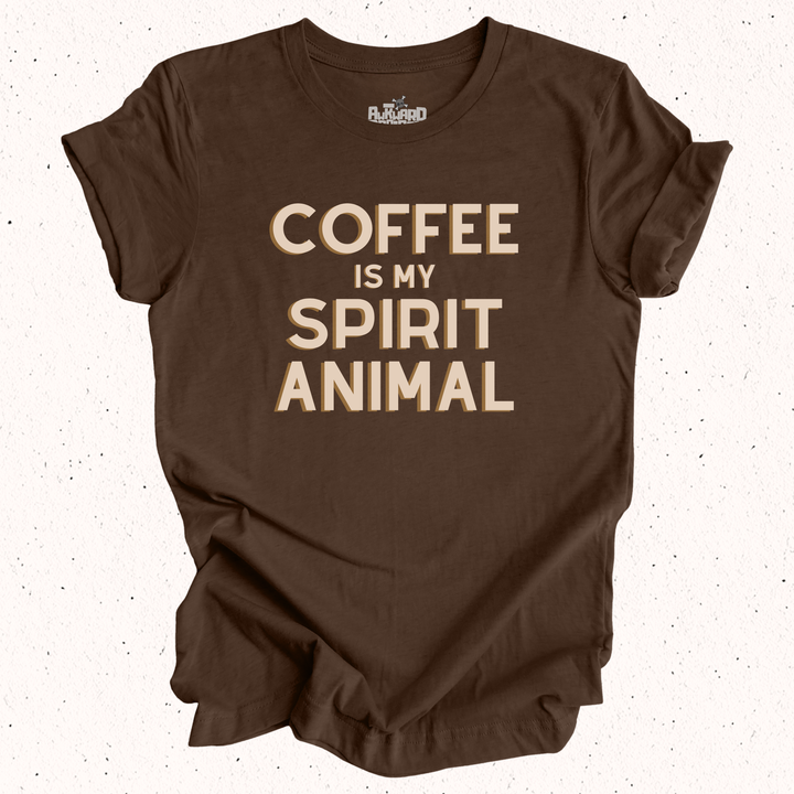 Coffee Is My Spirit Animal T-Shirt