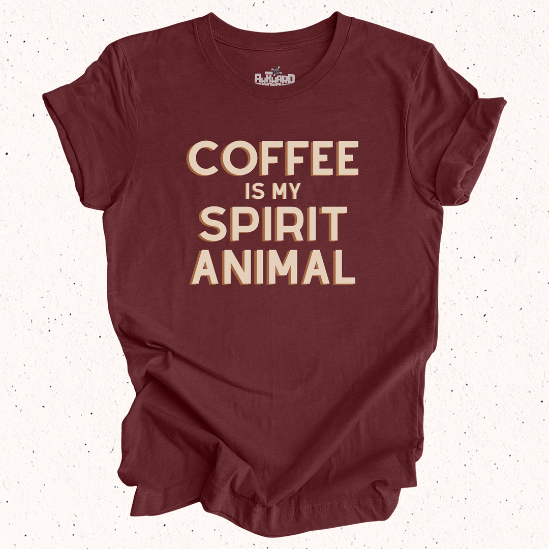 Coffee Is My Spirit Animal T-Shirt