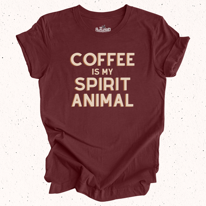 Coffee Is My Spirit Animal T-Shirt