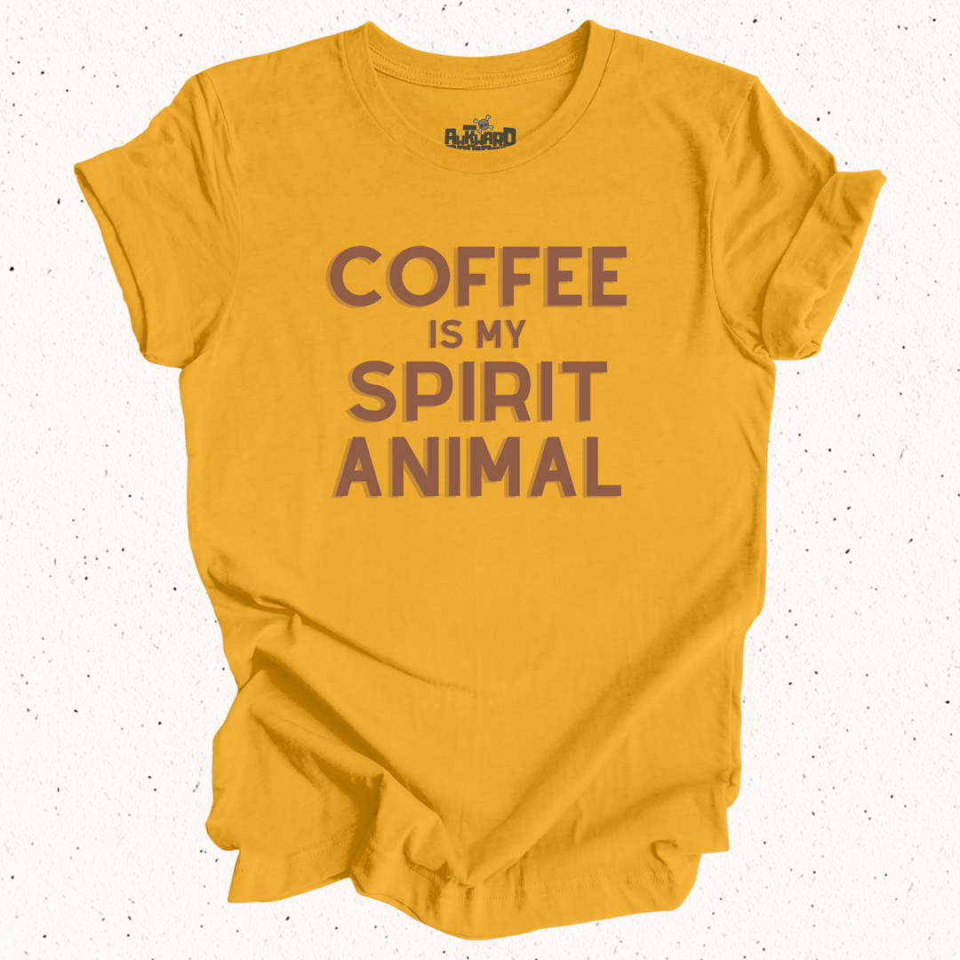 Coffee Is My Spirit Animal T-Shirt