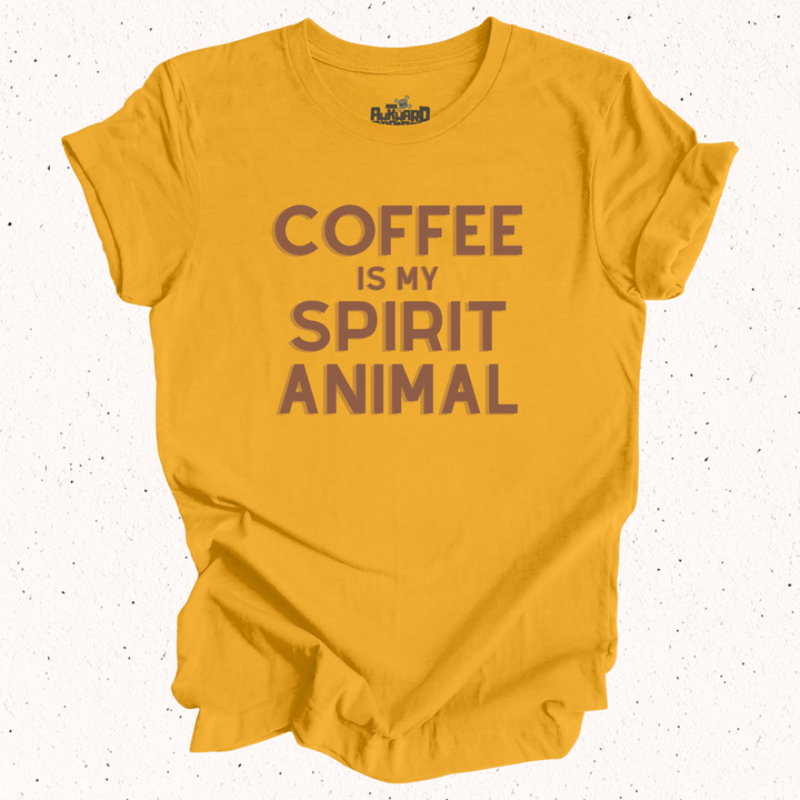Coffee Is My Spirit Animal T-Shirt