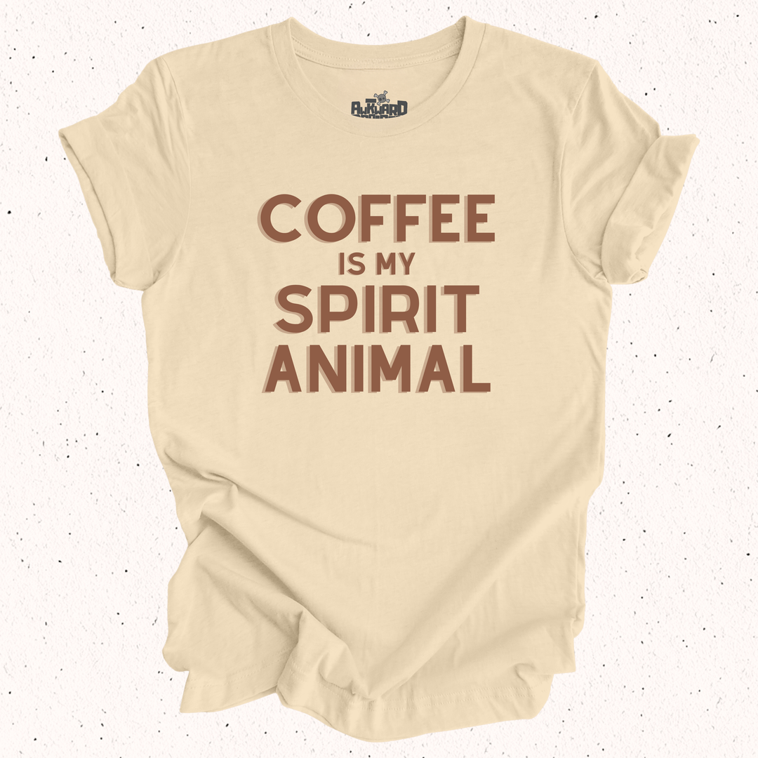 Coffee Is My Spirit Animal T-Shirt