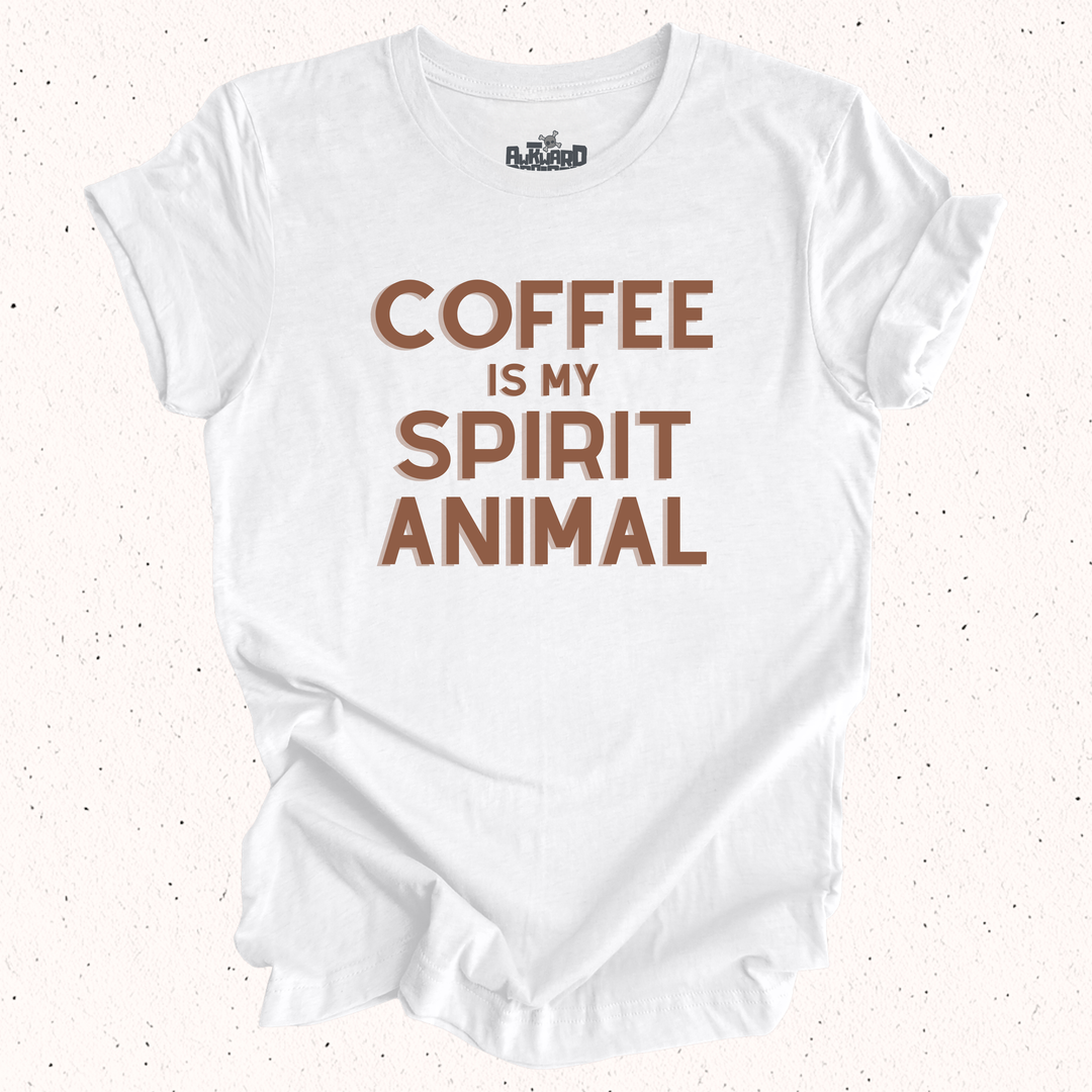 Coffee Is My Spirit Animal T-Shirt