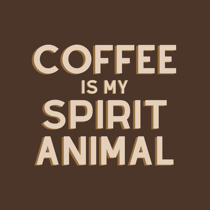 Coffee Is My Spirit Animal T-Shirt