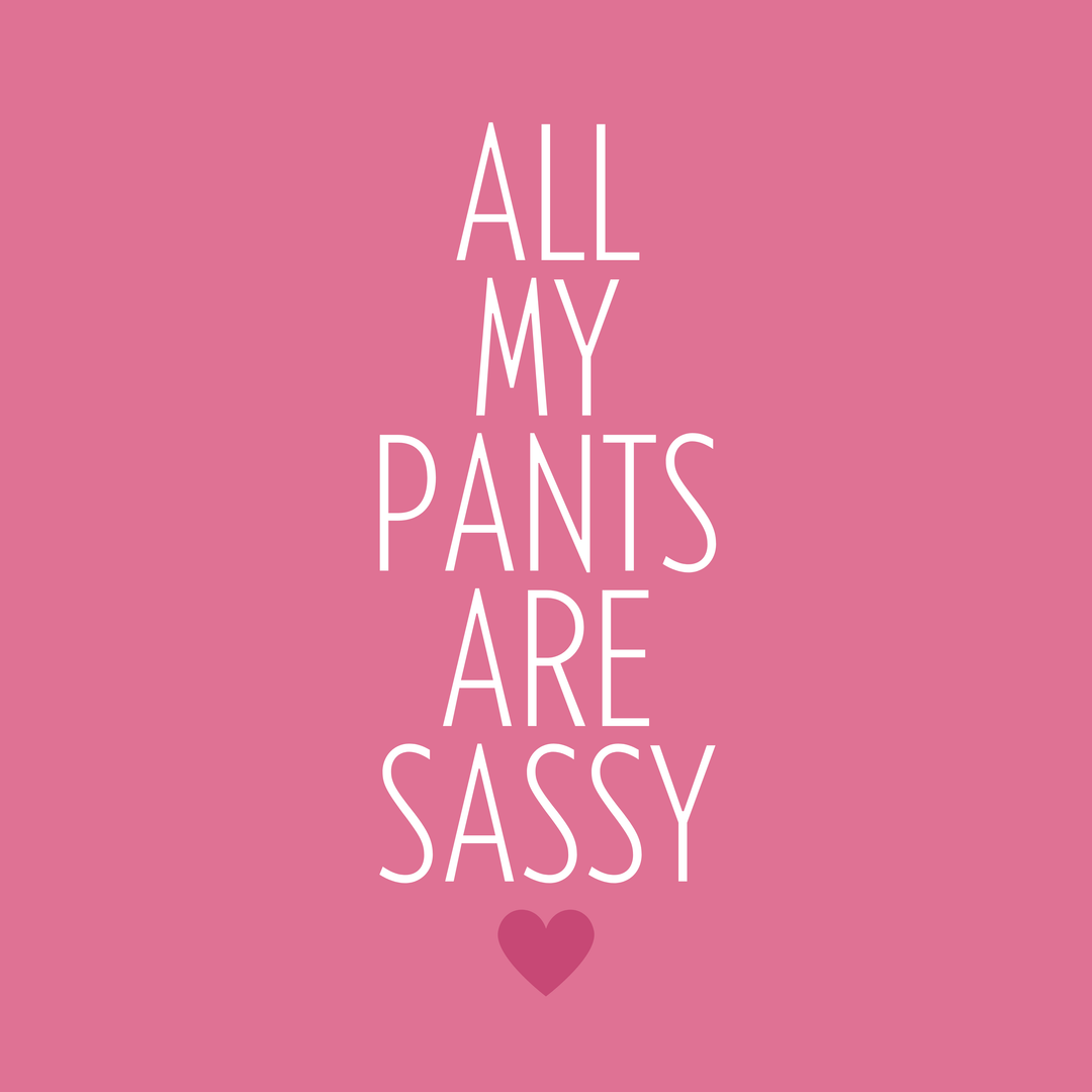 All My Pants Are Sassy T-Shirt